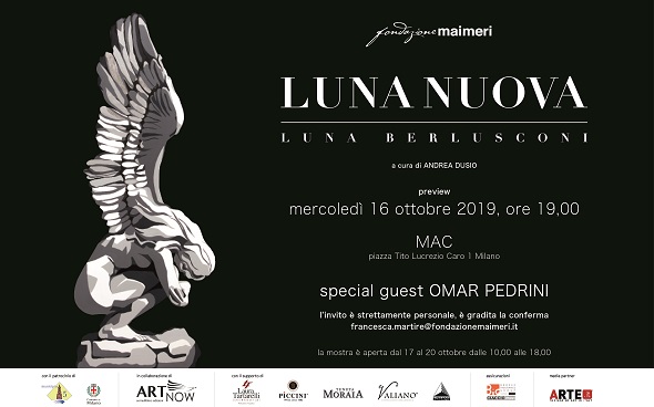 Luna Berlusconi 2019 INVITO INAUGURAZIONE