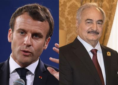 macron haftar ape