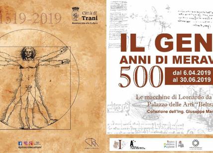 Leonardo a Trani 'Il Genio, 500 anni di Meraviglia'