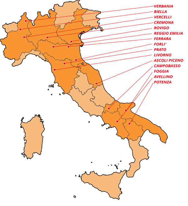 mappa ballottaggi mappa ballottaggi