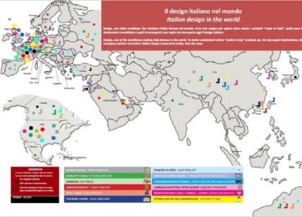 Design, export da 22 miliardi: la mappa delle destinazioni