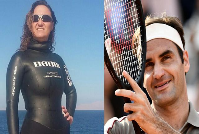 MARIA FELICIA CARRATURO - ROGER FEDERER MARIA FELICIA CARRATURO - ROGER FEDERER