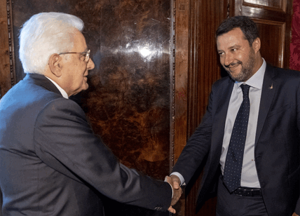 Salvini riallaccia i rapporti con Mattarella. Frenata,per ora,sul governissimo