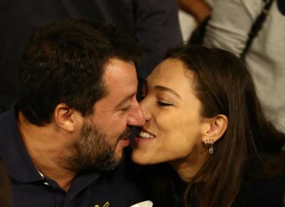 matteo salvini e francesca verdini