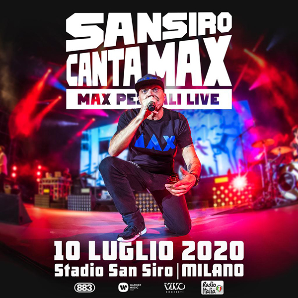 Max Pezzali San Siro 2020 Max Pezzali San Siro 2020