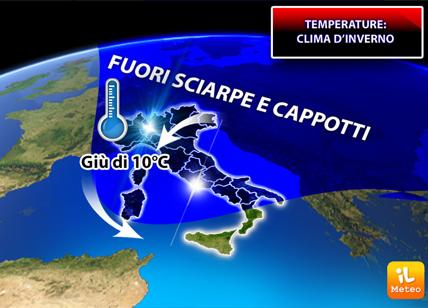 Meteo: temporali sparsi in tutta Italia, pioggia nel weekend