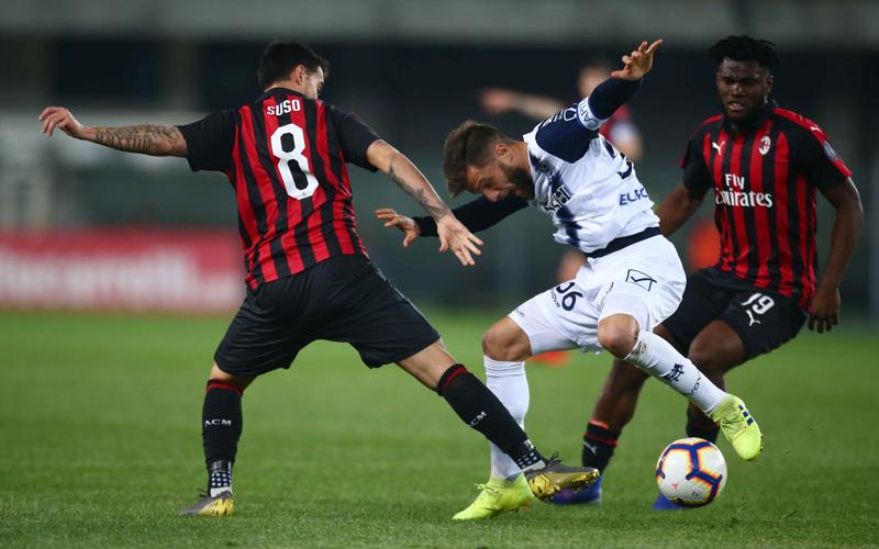 KESSIE E SUSO (foto Lapresse)
