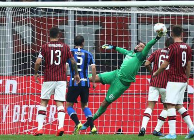 MILAN DONNARUMMA ROMAGNOLI GODIN