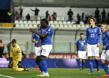 Italia-Liechtenstein 6-0, Quagliarella record. Kean a segno. Mancini: "Missione compiuta"