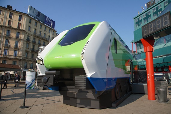 Fnm, il nuovo treno in piazzale Cadorna