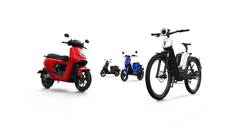 A EICMA NIU svela tre nuovi e-scooter e una bicicletta elettrica