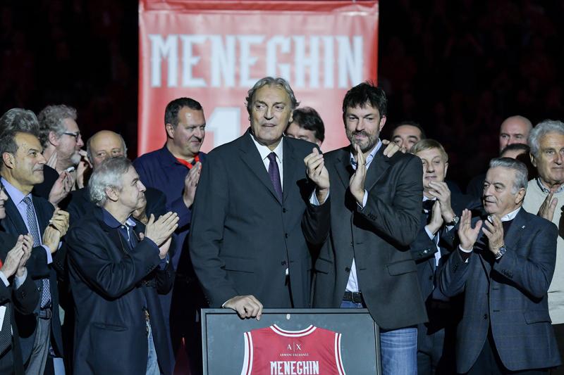 OLIMPIA MILANO DINO MENEGHIN ANDREA MENEGHIN