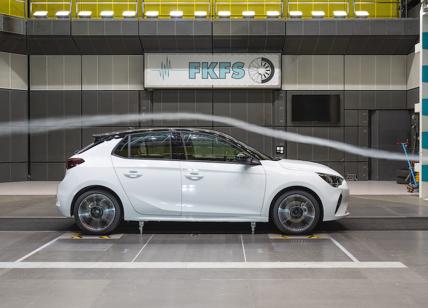 Nuova Opel Corsa, l’efficienza aerodinamiche riducono i consumi e le emissioni