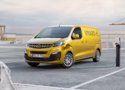 Opel presenta la versione elettrica del Van Vivaro-e