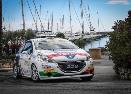 66° Rally Sanremo, la Peugeot 208 R2B di Ciuffi Gonella vincono la categoria