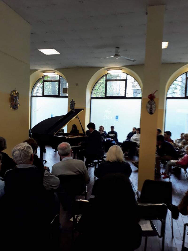 Andrea Tamburelli a Piano City Milano (foto Maria Galbiati)