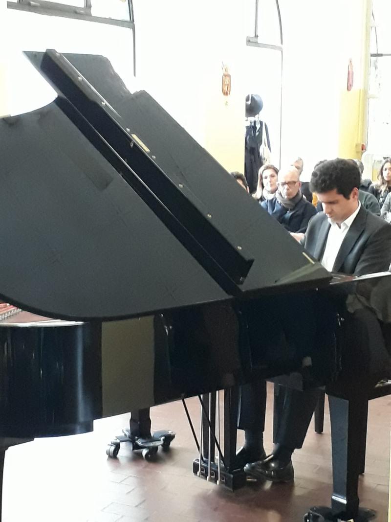 Andrea Tamburelli a Piano City Milano (foto Maria Galbiati)