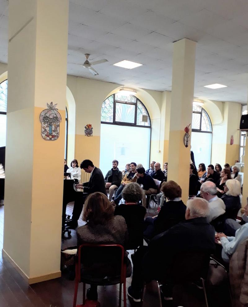Andrea Tamburelli a Piano City Milano (foto Maria Galbiati)