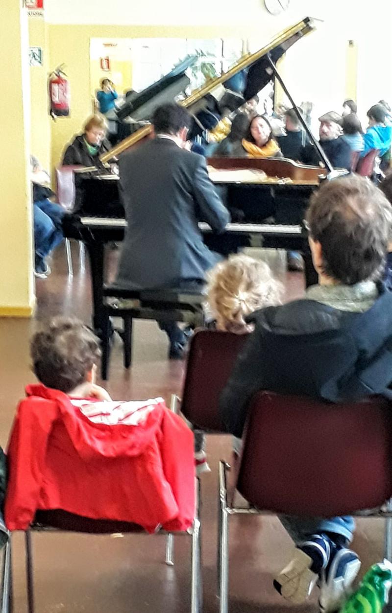 Andrea Tamburelli a Piano City Milano (foto Maria Galbiati)