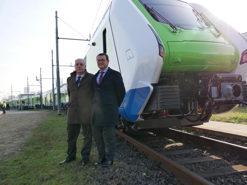 Presidente Gibelli Presidente Nozza Nuovo treno