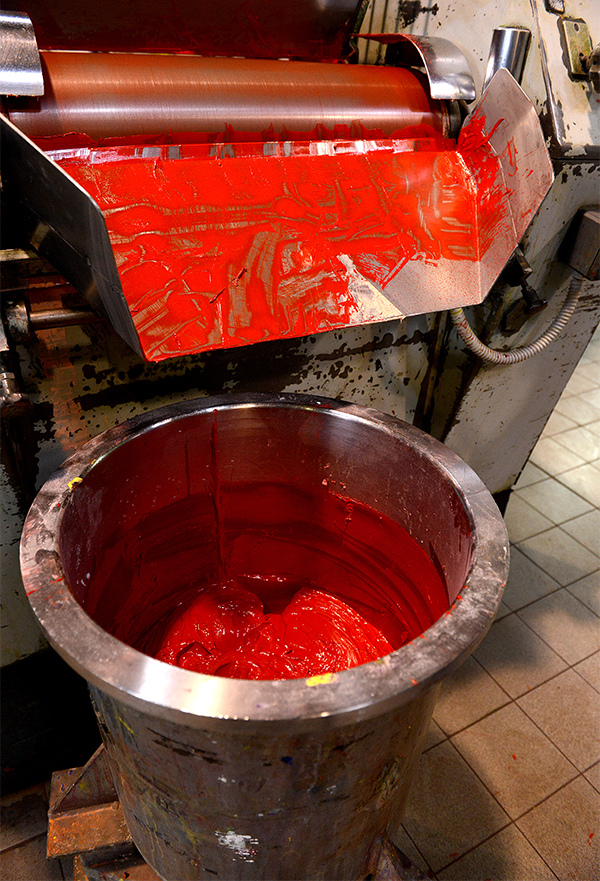 Industria Maimeri, Produzione, Raffinatrice a tre cilindri.