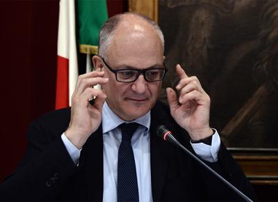 Roberto Gualtieri in seduta congiunta davanti alle Commissioni Bilancio di Senato e Camera