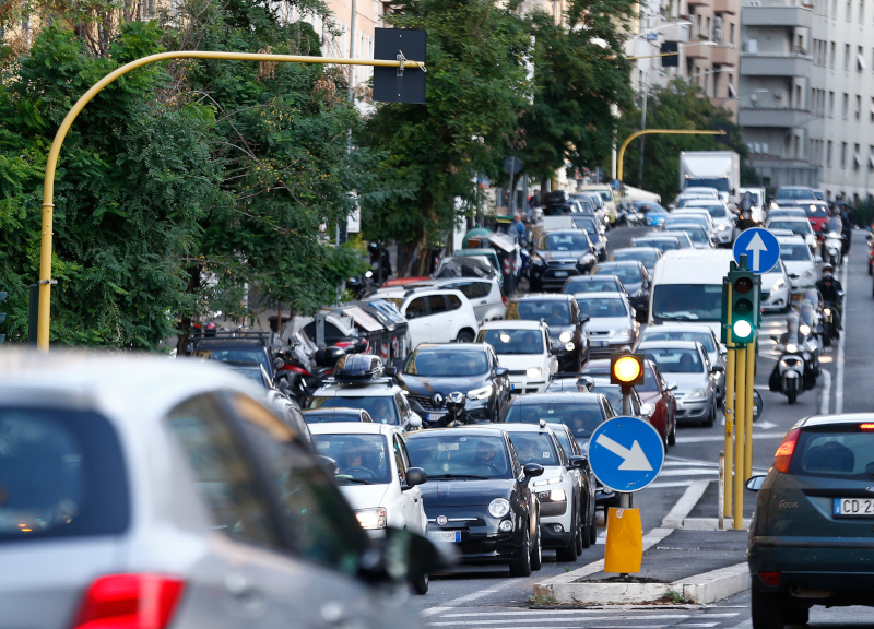 roma traffico