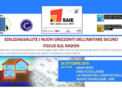 SAIE Bari, Tecnologie per l’edilizia: edifici salubri, sicuri e confortevoli