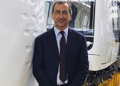 M4: Beppe Sala in visita allo stabilimento