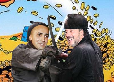 salvini di maio duello