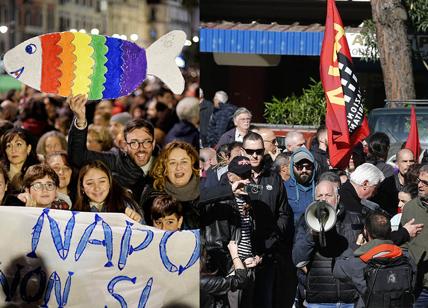 CasaPound: "A Roma con le Sardine". Il Movimento: "Noi antifascisti"
