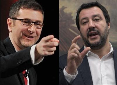 fazio contro salvini salvini contro fazio