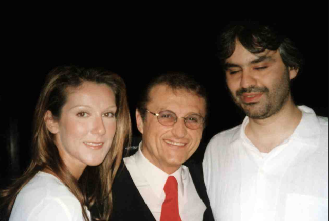 celine dion tony renis andrea bocelli