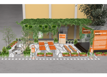 Timberland porta a Milano il progetto Urban Greening con l'hub creativo Base
