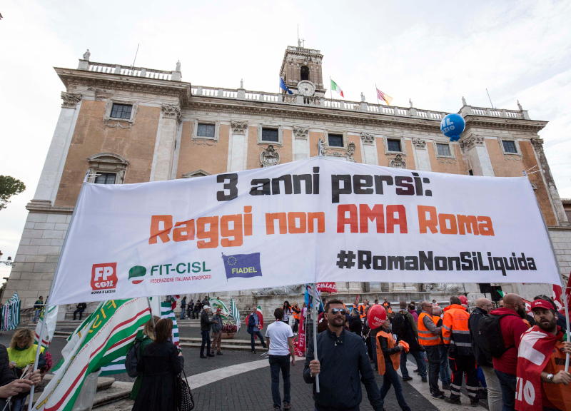 sciopero generale campidoglio 2