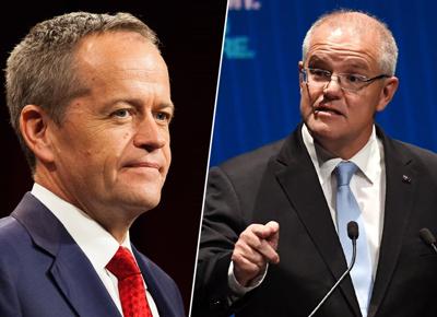 Scott Morrison Bill Shorten