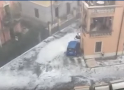 Screenshot 2019 07 08 Verona imbiancata a luglio, la grandinata è impressionante YouTube