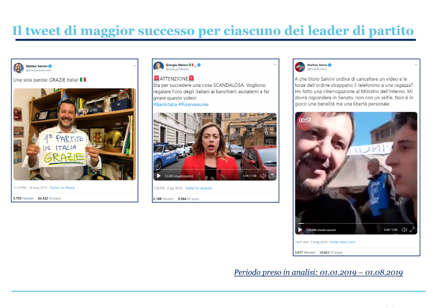 Salvini, Renzi, Bonino, chi sono i politici più seguiti su Twitter nel 2019