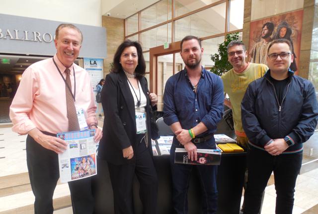 Da s. a d.: Serafini, Page, Di Medio, Rosati e Panzieri