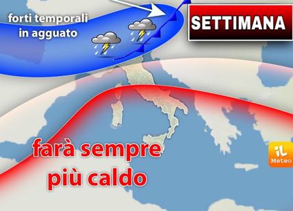 Meteo Italia, tregua al Nord con temporali. 40 gradi al Sud