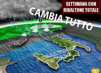 Previsioni meteo freddo, settimana con due attacchi invernali sull'Italia