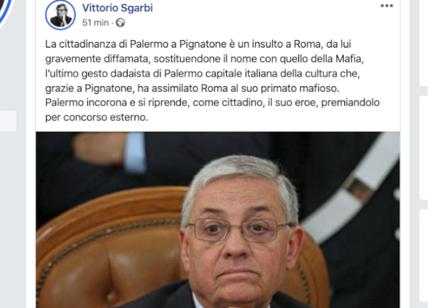 Mafia Capitale, Vittorio Sgarbi al veleno su Pignatone: “Ha diffamato Roma”