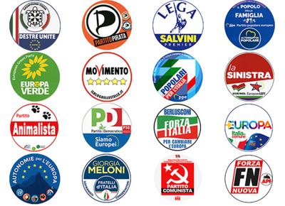simboli partiti elezioni europee ape
