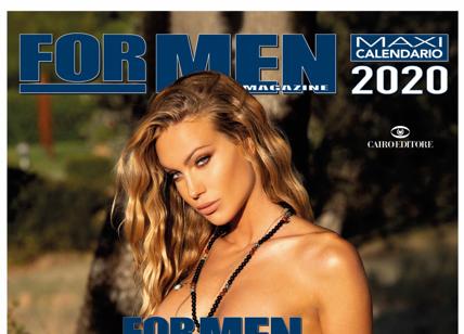 Taylor Mega calendario su For Men Magazine: 100mila copie e.... tutte le news