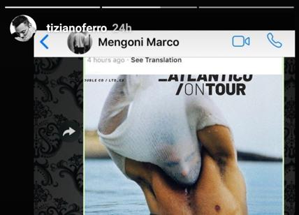Tiziano Ferro e Marco Mengoni: resa pubblica una loro chat privata