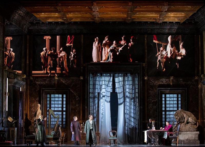 Prima alla Scala: la Tosca (© Teatro alla Scala / Brescia - Amisano) Prima alla Scala: la Tosca (© Teatro alla Scala / Brescia - Amisano)
