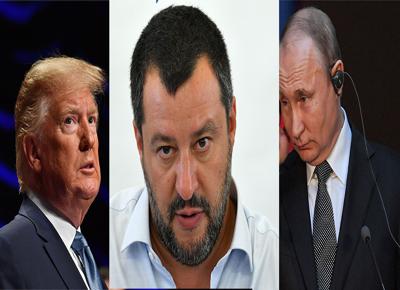 Trump Salvini Putin