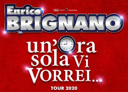 Enrico Brignano al Teatro Arcimboldi di Milano con 'Un'ora sola ti vorrei'
