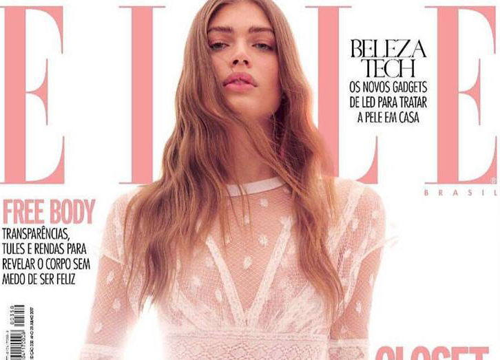 Valentina Sampaio sulla cover di Elle Magazine Valentina Sampaio sulla cover di Elle Magazine