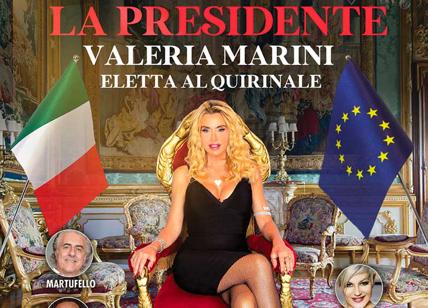 Mattarella si è dimesso. Il Paese sotto choc: eletta presidente Valeria Marini